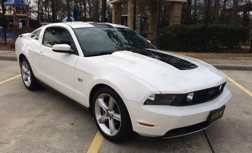2010 White Mustang GT For Sale In Houston